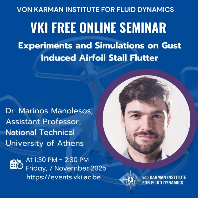  Seminar: Experiments and Simulations on Gust Induced Airfoil Stall Flutter